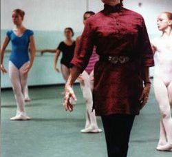 Mme. Solange Golovine from the Marqius de Cuevas Ballet Company had her own school in Avenue St. Georges in the heart of Paris.
